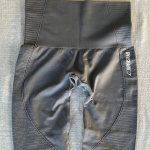 Gymshark gray workout leggings size small exercise